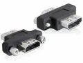 Produktbild: Delock 65313 HDMI Adapter [1x HDMI-Buchse - 1x HDMI-Buchse] Schwarz