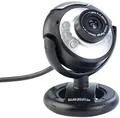 Produktbild: Somikon USB Videokamera: Hochauflösende USB-Webcam mit 6 LEDs, HD-Video (1280 x 1024 Pixel) (Kamera USB, Hochauflösende Kamera, hochauflösend)