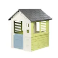 Produktbild: Smoby Life - Jolie Spielhaus (98x110x127 cm) mit Mind. 50% Recycling-Anteil - wetterfestes Gartenhaus für Kinder mit Fenstern - Outdoor-Kinderhaus für Garten oder Terrasse - ab 2 Jahre