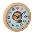 Produktbild: Wanduhr Kinder Kinderzimmeruhr Kinder-Wanduhr Lernuhr Löwe Kindergartenuhr 30 cm