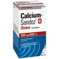 Produktbild: Calcium-Sandoz® D Osteo Kautabletten 500mg/400 I.E.