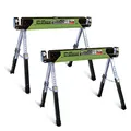 Produktbild: TRUTZHOLM Sägebock Arbeitsbock höhenverstellbar bis 650/1300 kg klappbar Werkbock Untergestell Stahl (2 Stück (Set))
