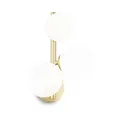 Produktbild: Ideal Lux PERLAGE 3 Globe Light Wandleuchte Messing