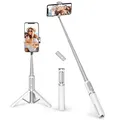 Produktbild: Bluetooth Selfie-Stick Stativ 3 in 1 Aluminium Selfie Stange 360° Drehbar mit...