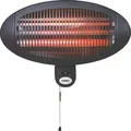 Produktbild: Perel Terrassenheizer Wandmontage 2000 W - Schwarz