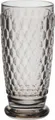 Produktbild: Villeroy & Boch Longdrinkglas Boston Coloured, Kristallglas, Spülmaschinengeeignet, Grau, Motiv: Boston