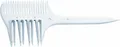 Produktbild: Fripac-Medis Strähnenkamm mit Schablone, Länge 9 cm, weiß