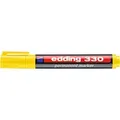 Produktbild: 10x Edding 330-005 Permanentmarker nachfüllbar 1 - 5 mm gelb