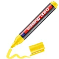 Produktbild: edding 330 Permanentmarker - gelb - 1 Stift - Keil-Spitze 1-5 mm - wasserfest, schnell-trocknend - wischfest - für Karton, Kunststoff, Glas, Holz, Metall, Glas