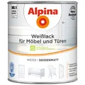 Produktbild: ALPINA Weißlack, seidenmatt - weiss