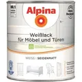 Produktbild: Weisslack Für Möbel Und Türen Seidenmatt 2,0 Ltr. Möbellack - Alpina
