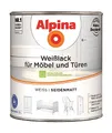 Produktbild: Alpina Weißlack für Möbel und Türen 2 Liter seidenmatt