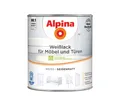 Produktbild: Alpina Weißlack für Möbel & Türen seidenmatt, weiß, 2,0 l