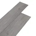 Produktbild: INMOZATA 5,01m² PVC Bodenbelag Selbstklebend Holzoptik Vinylboden Selbstklebend Rutschfeste Wasserfest Schneidbar Laminatboden -91,5cm x 15,2cm-Dicke 2 mm-36Fliesen Braungrau