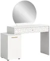 Produktbild: xonox.home Schminktisch in Weiß - 117x138x42cm (BxHxT)
