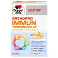 Produktbild: Doppelherz system ORTHOPRO IMMUN TRINKGRANULAT – Orthomolekulares Immunprodukt – Trinkgranulat mit 21 Mikronährstoffen – 30 Portionsbeutel…