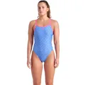 Produktbild: Arena Monogram Challenge Back Swimsuit - Blue/Shocking Pink