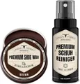 Produktbild: URBAN FOREST Schuhcreme Schuhwachs Braun mit Bienenwachs & Avocado-Öl 150ml Schuhcreme