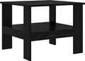 Produktbild: vidaXL Couchtisch Schwarz Eichen-Optik 57 x 55 x 45 cm Holzwerkstoff