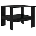 Produktbild: vidaXL Couchtisch Schwarz Eichen-Optik 57 x 55 x 45 cm Holzwerkstoff