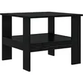 Produktbild: Vidaxl Coffee Table Black Oak 57 X 55 X 45 Cm Engineered Wood