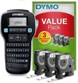 Produktbild: DYMO LabelManager 160 Beschriftungsgerät QWERTZ Tastatur 3 Rollen D1 Etiketten
