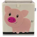 Produktbild: Lifeney Aufbewahrungsbox Schwein 33cm aus Filz Spielzeug Kind Kiste Kinderzimmer