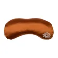 Produktbild: Bodhi Weiches Augenkissen mit Lavendel-Leinsamen-Füllung | Augenmaske für Yoga, Entspannung & Meditation | Bezug aus Mako-Satin oder Seide | Wellness für Zuhause (aus Seide/in bronze)