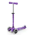 Produktbild: Scooter Mini MICRO DELUXE mit LED Rädern purple - MMD141