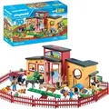 Produktbild: Playmobil® Konstruktions-Spielset, Bausteine, Baukasten, Haustierhotel Spielbausteine, (159 St), PM71599, ab 4 Jahren