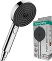 Produktbild: hansgrohe Pulsify Select S - Duschkopf, Handbrause mit 3 Strahlarten (Relaxation Version), runde Duschbrause (105 mm), Brausekopf mit Antikalk-Funktion, Chrom, 24110000