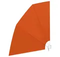 Produktbild: vidaXL Sonnensegel, Faltbarer Balkonfächer Terracotta-Rot 210×210 cm