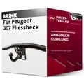 Produktbild: Anhängerkupplung abnehmbar für Peugeot 307 Fliessheck 08.2000-11.2007 top