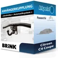 Produktbild: Für Citroen C4 Coupe 01.2007-09.2010 BRINK Anhängerkupplung abnehmbar neu