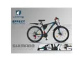 Produktbild: Licorne Bike Effect Premium Mountainbike in 26, 27,5 und 29 Zoll - Fahrrad für Jungen, Mädchen, Herren und Damen - Shimano 21 Gang-Schaltung - Herrenrad Zoll:26.00;Farbe:Schwarz/Blau (2xDisc-Bremse)