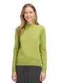 Produktbild: Betty Barclay Damen Basic-Strickpullover mit Stehkragen 44, Fresh Moss