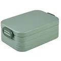 Produktbild: Mepal Lunchbox, Salbeigrün, Kunststoff, 0,9 L, rechteckig, 18.5x12x6.5 cm, lebensmittelecht, stapelbar, verstellbare Inneneinteilung, Küchenzubehör, Vorratsbehälter, Brotdosen