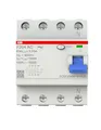 Produktbild: ABB 2CSF204001R1630 F204 AC-63/0.03 Fehlerstromschutzschalter 4P Typ AC 30mA 63A