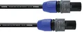 Produktbild: Cordial Lautsprecher Kabel [1x Typ SPK-Stecker - 1x Typ SPK-Stecker] 2 x 2.5mm² 5.00m Schwarz