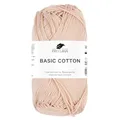 Produktbild: Pro Lana BASIC COTTON Baumwollgarn 50 g ideal für Kleidung, Spielzeug, Accessoires 125 m, Farbe:204 - haut