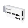 Produktbild: Mcbazel Wii HDMI Adapter Video Wii auf HDMI & 3.5mm für Audio, Wii HDTV Unterstützt alle Wii Display Modi: NTSC, 480i, 480p, PAL 576i, 720p, 1080p Wii Adapter