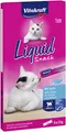 Produktbild: Liquid Snack Katzen Leckerli Katzensnack cremig mit Lachs und Omega 3 Fettsäu...