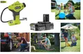 Produktbild: Ryobi 18 V Akku-Handkompressor R18PI-0 ohne oder mit Akku ohne/mit Ladegerät
