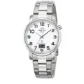 Produktbild: MasterTime Herren-Funkuhr MTGA-10300-12M, Edelstahlarmband, analog-digital