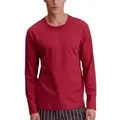 Produktbild: Calida Remix Basic Sleep Long Sleeve Shirt Rot Baumwolle X-Large Herren