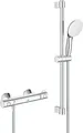 Produktbild: Grohe Grohtherm Brausethermostat 800 mit Brauseset Tempesta