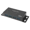 Produktbild: LogiLink USB 3.0 HUB, 4-Port, Metall Gehäuse incl. Netzteil (UA0149)