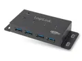 Produktbild: LOGILINK USB 3.0-Hub UA0149, 4-Port, Metall