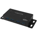 Produktbild: LogiLink USB 3.0 HUB 4-Port Metall Gehäuse