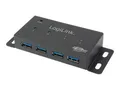 Produktbild: LogiLink USB 3.0 Hub 4-Port - Hub - 4 x SuperSpeed USB 3.0